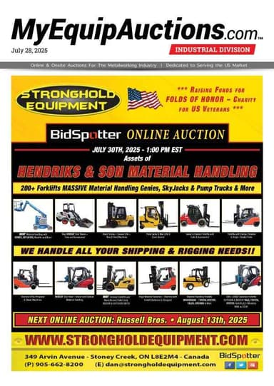 My Equip Auctions - July 28, 2025