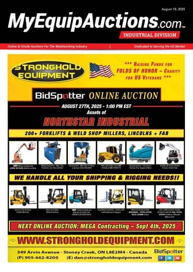 My Equip Auctions - August 18, 2025