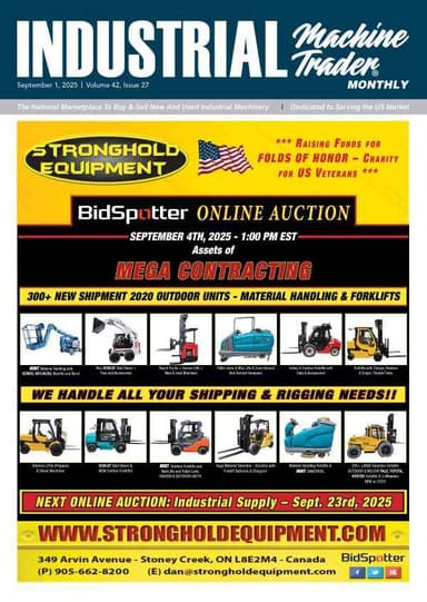 Industrial Machine Trader - September 1, 2025