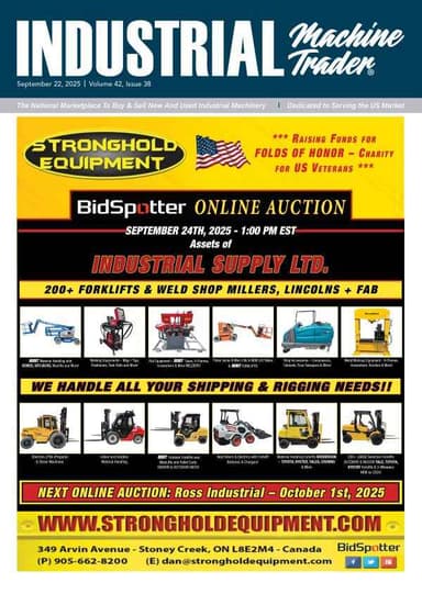 Industrial Machine Trader - September 22, 2025