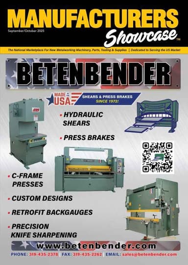 Manufacturers Showcase - September/October 2025