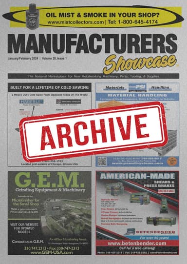 Manufacturers Showcase 2024 Archive