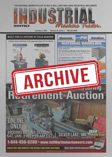 Industrial Machine Trader - 2023 Archive