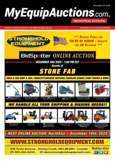 My Equip Auctions - November 24, 2025