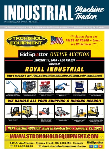 Industrial Machine Trader - December 22, 2025