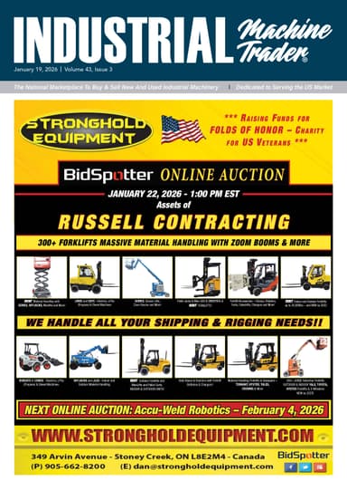 Industrial Machine Trader - January 19, 2026
