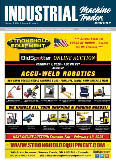 Industrial Machine Trader - February 2, 2026