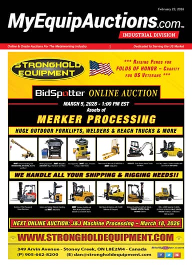 My Equip Auctions - February 23, 2026