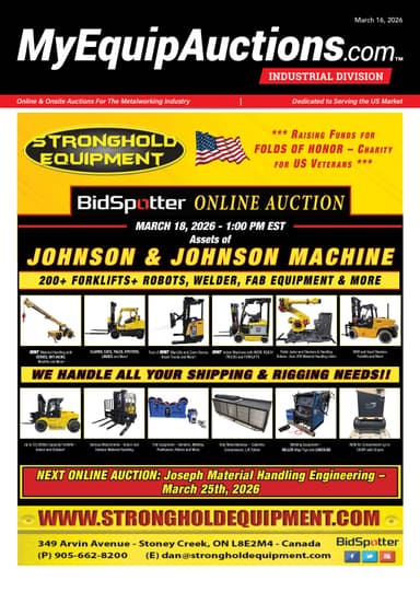 My Equip Auctions - March 16, 2026