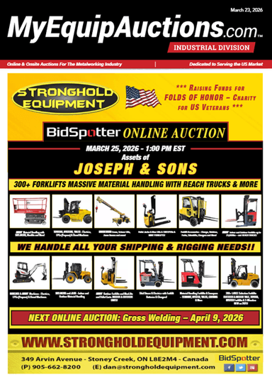 My Equip Auctions - March 23, 2026