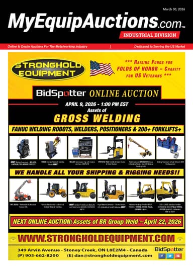 My Equip Auctions - March 30, 2026