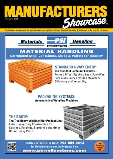 Manufacturers Showcase - May/June 2026