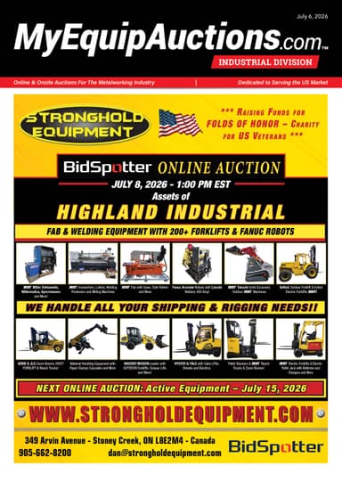 My Equip Auctions - July 6, 2026