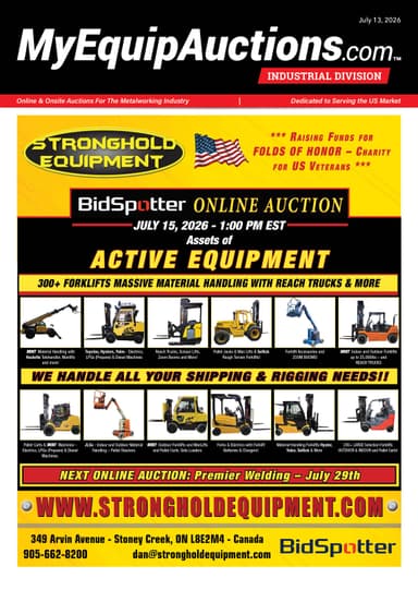 My Equip Auctions - July 13, 2026