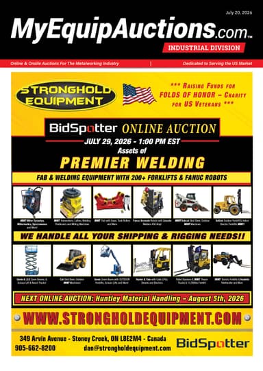 My Equip Auctions - July 20, 2026
