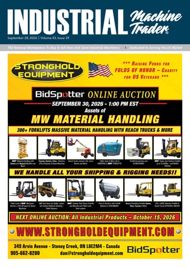 Industrial Machine Trader - September 28, 2026