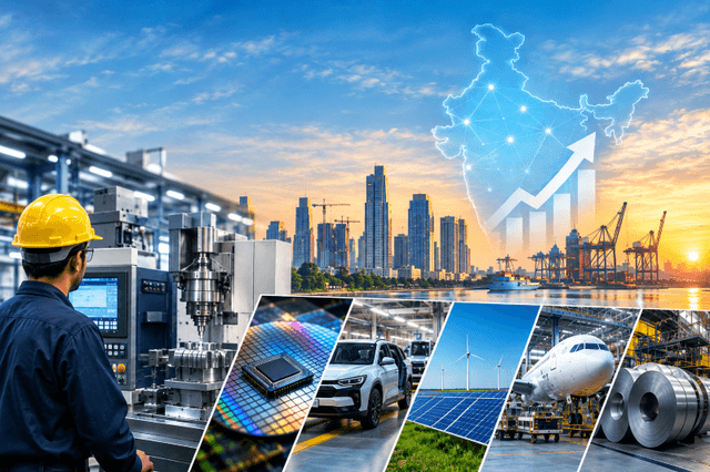 India Manufacturing Growth Supported by Investment Across Key Industries