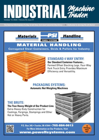 Industrial Machine Trader - October 12, 2026