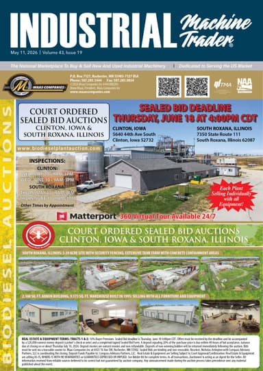 Industrial Machine Trader - May 11, 2026
