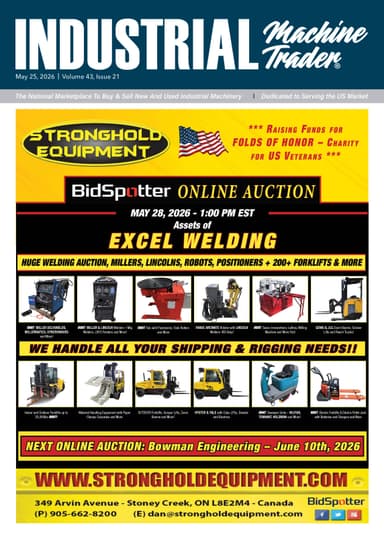 Industrial Machine Trader - May 25, 2026