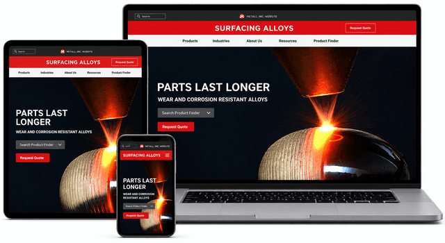 Wall Colmonoy Launches New Surfacing Alloys Microsite