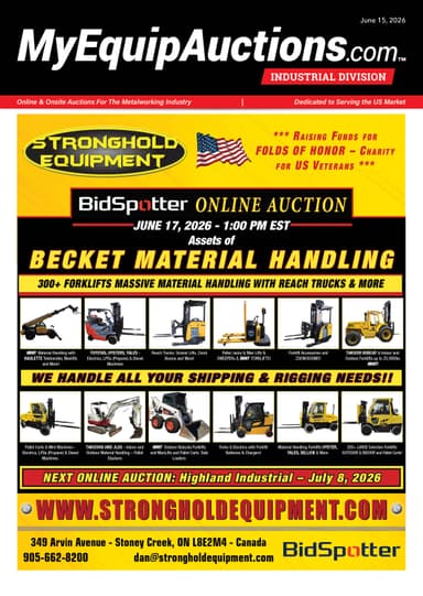My Equip Auctions - June 15, 2026
