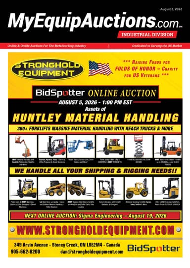 My Equip Auctions - August 3, 2026