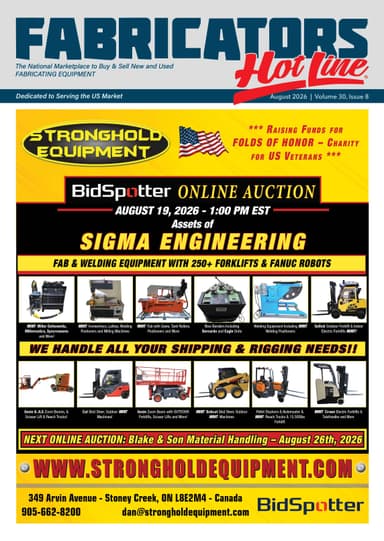 Fabricators Hot Line - August 2026