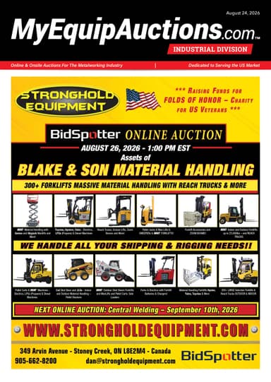 My Equip Auctions - August 24, 2026