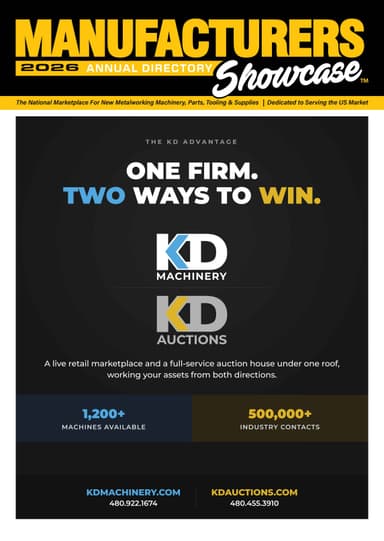 Industrial Machine Trader's Manufacturers Showcase Annual Directory