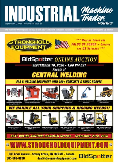 Industrial Machine Trader - September 7, 2026