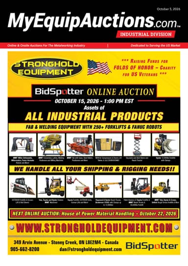 My Equip Auctions - October 5, 2026