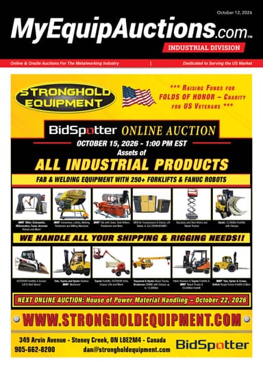 My Equip Auctions - October 12, 2026