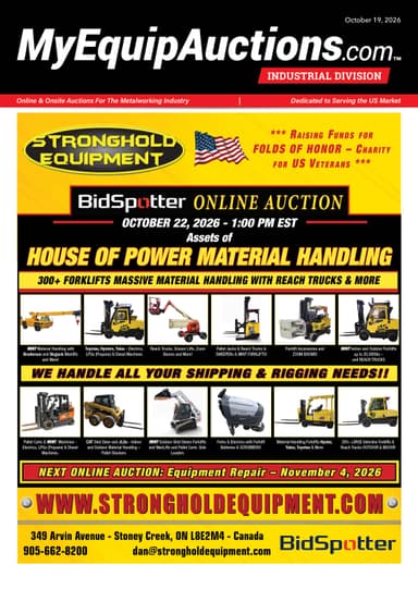 My Equip Auctions - October 19, 2026
