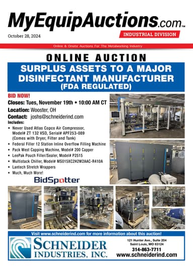 My Equip Auctions - October 28, 2024