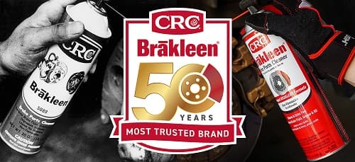 CRC Industries Celebrates 50 Years of CRC Brakleen Brake Cleaner – the Original and Most Trusted Brand