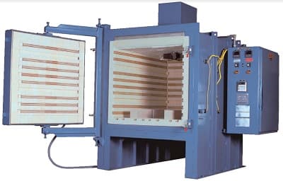 Electric Box Furnace For Ceramic Aerospace Coatings on Steel