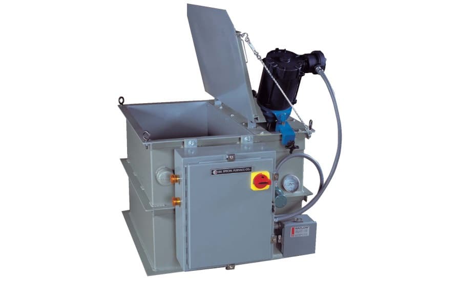 L&L Special Furnace Ships an Agitated Heated Oil Quench Tank Used for Quenching Various Tool Steels