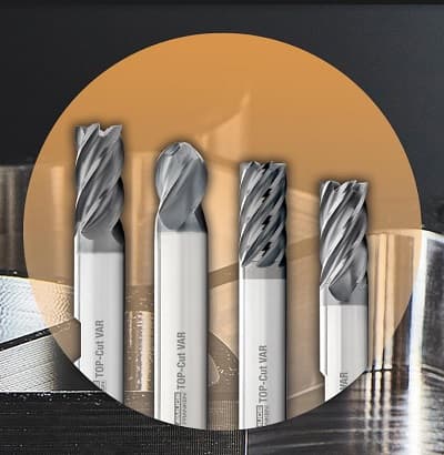 EMUGE-FRANKEN USA Expands TOP-Cut VAR High Performance End Mills Line