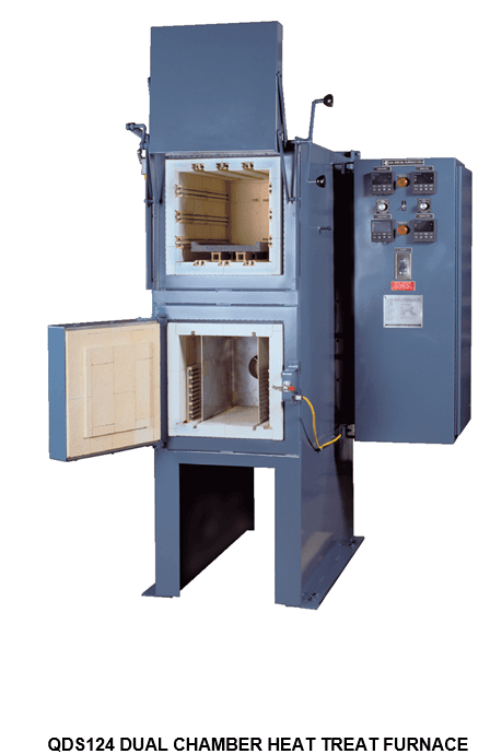Dual-Chamber Electric Box Furnace - For Heat-Treating Shop in Manufacturing Facility